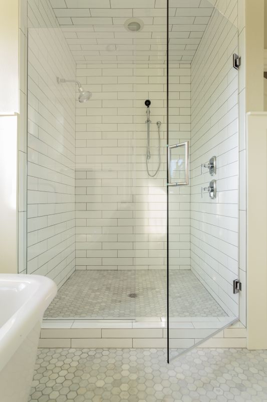 Tile-Design Shower